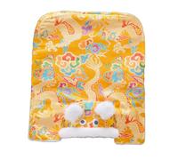 MEIBAOGE Pet Chinese New Years Cloaks Dog Winter Warmth Costume Thickened Plush Fabric for Spring Festives Celebration