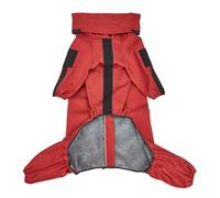 MEIBAOGE Pet Dog Raincoats Suitable for Large and Small Dog Clothes Windproof and Waterproof Puppy Rainwear