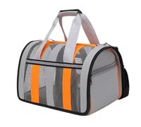 MEIBAOGE Pet Handbag Cat Carriers Bag Soft Big Capacity with Strap Breathable Pet Carriers Sightseeing Bag