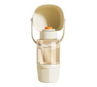 MEIBAOGE Pet Water Bottle Bowl Water Container Go Out Outdoor Drinking Cup 550ml Drinking Dispenser Water Container