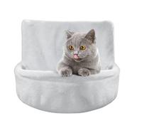 MEIBAOGE Plush Cats Hammock Bed Large Hanging Hammock Sleep Bed Warm Pet Bed for Winter Detachable and Machine Washable