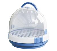 MEIBAOGE Portable Clear Bird Parrots Transport Cage Window Ventilated Carrier Bag Breathable Bird Carrier Travel Bag