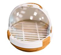 MEIBAOGE Portable Clear Bird Parrots Transport Cage Window Ventilated Carrier Bag Breathable Bird Carrier Travel Bag