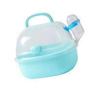 MEIBAOGE Portable Hamster Cage New Hamster Outer Cage Fashion Hamster Travel Home for Travel and Outdoor Use