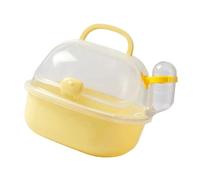 MEIBAOGE Portable Hamster Cage New Hamster Outer Cage Fashion Hamster Travel Home for Travel and Outdoor Use