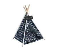 MEIBAOGE Removable Cats Tent Bed Indoor Cats House Play Tent for Small Dog Cats Canvas Shelter House Pet Accessories
