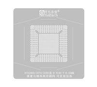 MEIBAOGE RTX2080 RTX2070 RTX2060 BGA Reballing Stencil N18E N19E N18E-G1-B-KD-A1 Graphics Chip GPU Solder Planting Station