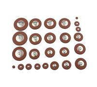 MEIBAOGE Saxophone Leathers Pads Replacement Sax Leathers Cushion for Tenors//Soprano Saxophone Easy to Use