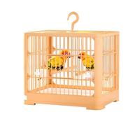 MEIBAOGE Ventilated Bird Cage for Indoor and Outdoor Use Large Bird Cage with Feeders Perch for Budgies Canarys