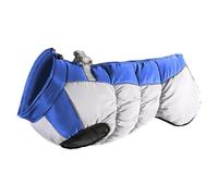 MEIBAOGE Warm Dog Winter Coat Reversible Dog Jackets Dog Puffers Jackets Dog Outerwear for Large Dogs