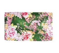 MEIBAOGE Wide Headband for Women Elastic Bandeau Sports Headwrap Northeast Rural Style Floral Hairband Stretchy Workout Headwear, See size chart