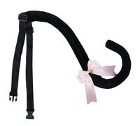 MEIBAOGE Women Cat Ear Bell Headdress Tail Lovely Bell Cat Ear Headband Cosplay Angel Headwear Photo Props