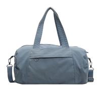 MEIBAOGE Women's Travel Large Capacity Shoulder Bag Crossbody Pack Nylon Fitness Bags Nylon Handbag for Gym and Trip, Blue, Length 44cm