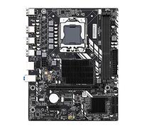 MEIBAOGE X58M 2.0 Dual Channel Motherboard LGA 1366 USB2.0 PCI-E NVME M.2 DDR3x2 Slots Support REG ECC 1066/1333/1600/1866 32GB,X58M Motherboards