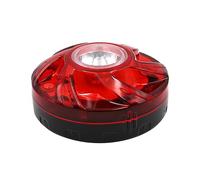MeiBoAll LED Warning Strobe Light, Red Warning Emergency Led Strobe Beacon Lights with Magnetic Base, Battery Operated, 190404TN06#OROQZH