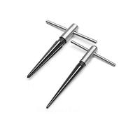 Meich Handheld Reamer Set Tapered Tools Wood Cut Pipe Tubing Inside Deburring Edge Tool 1/8-1/2(3-13mm) Inch & 5-16mm, DC990