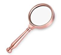 Meichoon 10X Handheld Magnifying Glass,Reading Magnifier with 75mm Lens,Practical Tool for Seniors&Kids for Reading Book,Inspection,Coins,Insects,Rocks,Map,Crossword Puzzle