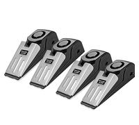 Meichoon 4 Pack Alarm Door Stopper Wedge Jammers for Inside 120db Loud Anti-Theft Portable Windproof for Home Hotel Intruder Alert Detection Security Personal Protection Travel Safety Tools