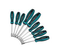 Meichoon 9pcs Socket Wrench Screw Driver Non-Magnetic Tip Metal Hex Nut Key Wrench Screwdriver Nutdriver Hand Tool 3-8mm,DF07
