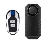Meichoon Bike Alarm Updated Wireless Vibration Motion Sensor Waterproof Anti Theft 113dB with Remote Control for Bicycle Motorcycle Car Scooter Vehicles
