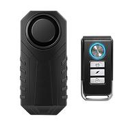 Meichoon Bike Alarm Wireless Anti-Theft Burglar Security Vibration Motion Sensor Waterproof with Remote Control for Bicycle Motorcycle Car Scooter Vehicles Door Window 113db Super Loud