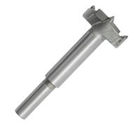 Meichoon Forstner Auger Drill Bit 40mm Woodworking Boring Hole Saw Punching Bit Wood Slabs Flat Wing Drilling Carbide Tip Round Shank Cutting for Hinge Plywood CNC Tool
