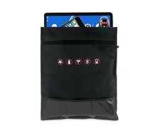 Meichoon Key Fob Holder Anti Tracking Spy Theft Pouch Radiation The New Sticky Durable Key Blocker Jammer Wallet Mobile Phone Privacy Protection Large Black