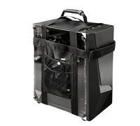 Meichoon PC Carrying Strap Desktop Computer Host Transport Harness with Wide Strap & Adjustable Buckle Secure Computer Carrier Portable Travel Bag for Office School Business Trip Black