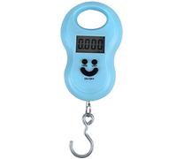Meichoon Scale for Luggage Weight Electronic Scale Protable, Steelyard 110lb / 50kg for Home Farm Factory Hunting Outdoor with Tare Function C41 Blue