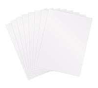 MEIDIV 8PCS White Acrylic Sheet 1.5mm, 40X30CM ABS Plastic Board Sheets, A3 Perspex Sheet Acrylic Plastic Sheets 1.5mm Thick for DIY, Craft, Models Building