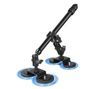 MEIENXIUS Camera Car Mount for Insta360 X5/X4, for GoPro-Heavy Duty 4 Magnets 360 Camera Car Mount Kit with Extension Pole,Secure Hood/Roof Mount, Vlogging & Off-Road Filming