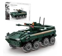 MEIEST Military Vehicle Building Blocks Sets,Armored Model Brick Set Highly Detailed Set for Military Enthusiast, Teens and Adults (VPK-7829 BUMERANG)