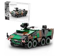 MEIEST Military Vehicle Building Blocks Sets,Armored Model Brick Set Highly Detailed Set for Military Enthusiast, Teens and Adults (BOXER ARMORED VEHICLE)