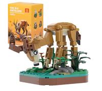 MEIEST Mini Animals Building Block Set,Land animal themed Collection Construction Building Bricks Toy,Home Decor (Antelope)