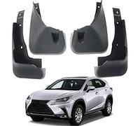 MEIFA 4Pcs Car Mud Flaps for Lexus NX 200T 300H NX200T NX300H 2018-2020, Auto Front Rear Mudguards Splash Guards Full Protection Mudflap Kit Wheel Exterior Styling Accessories