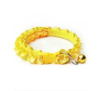 MEIFULLE 1PC Lace collar Adorable Lace Dog Cat Collar with Bell - Adjustable Pet for Small Dogs and Cats