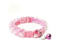 MEIFULLE 1PC Lace collar Adorable Lace Dog Cat Collar with Bell - Adjustable Pet for Small Dogs and Cats