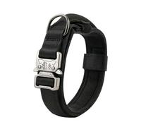 MEIFULLE Adjustable Tactical Dog Collar Durable Nylon Collars for Medium Large Dogs German Shepard Rottweiler Walking Training