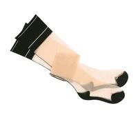 MEIFULLE Contrast Color Rib Cut Edge Thigh High Stockings Retro Cuban Heel Back Seam Medias 10D Ultra Thin Transparent Underwear