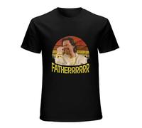 MEIFULONG Men's Fatherrr Fatherrrrrr T-Shirt Unisex & Kids - The It Crowd, Funny, Father, Douglas Black L