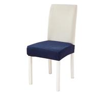 Meigeh Dining Chair Covers Seat Slipcovers for Dining Room Chair Seat Protector Autumn waters 4 pcs