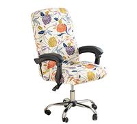 Meigeh Office chair slipcover stretch computer chair covers rotate swivel chair alipcovers high back office chair covers