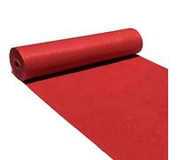 MeiHao Walkway Runner - Disposable Wedding Rug - Red Carpet - Wear-Resistant, Non-Slip, Environmentally Friendly - Size Can Be Customized (Color : Red, Size : 1 * 50m)