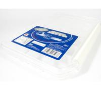 Meiho Micro Ribbed System C-800NS (205 x 145 x 28 mm) Clear (5937)