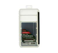 Meiho Tackle Box Slit Foam Case 820ND (233 x 127 x 34 mm) Clear