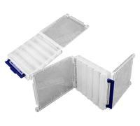Meiho Versus Reversible 140 Two Sided Plastic Lure Case Clear Lure box