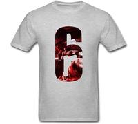 MEIHUANG Men's Rainbow Six Siege T Shirt Size L