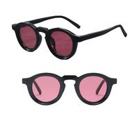 MEIION Blake Hampton sunglasses Echo Ray Halos Retro Polarised Sunglasses for Small Faces with UV400 Protection, Eco-friendly Acetate, Italian Luxury Style for Driving, Golf, and Cycling
