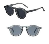 MEIION Blake Hampton sunglasses Echo Ray Halos Retro Polarised Sunglasses for Small Faces with UV400 Protection, Eco-friendly Acetate, Italian Luxury Style for Driving, Golf, and Cycling