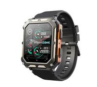 MEIION Hard Hat Smartwatch Durable Smart Watch with Bluetooth Calling, IP68 Waterproof, Outdoor Fitness Tracker, 1.83-Inch Screen